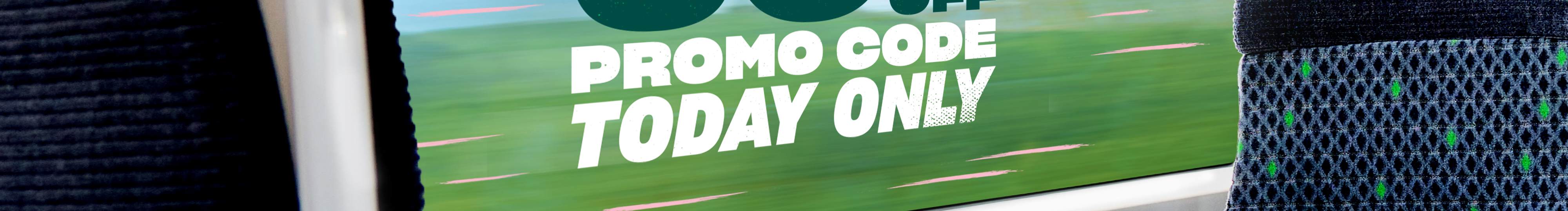 claim your 50% off Promo code today only