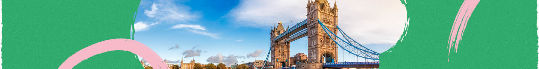 Skyline view of London Bridge