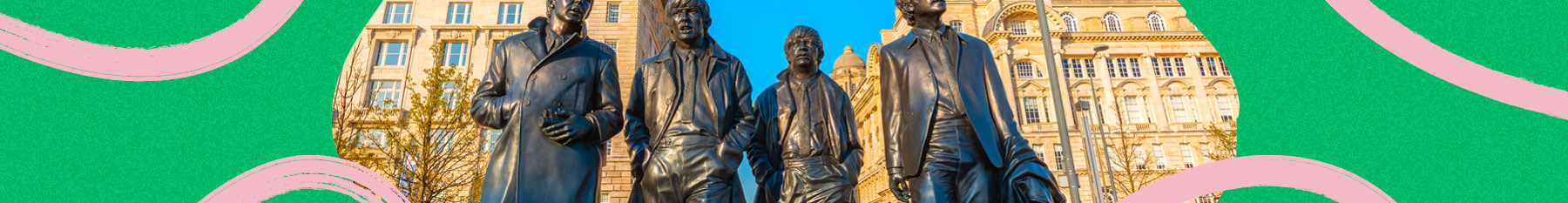 The Beatles Statue in Liverpool