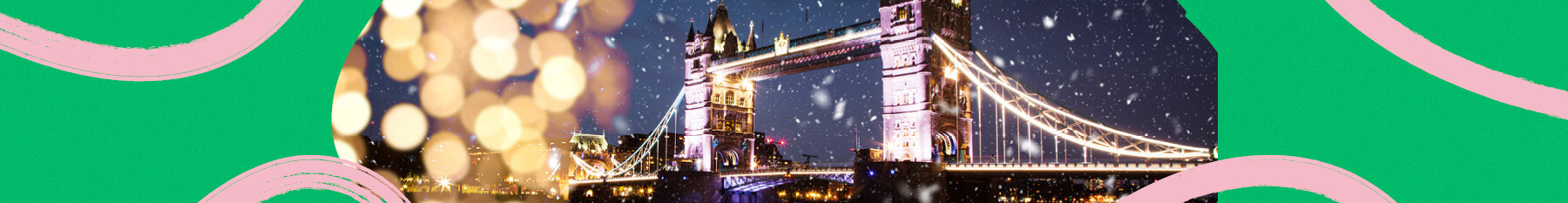 London Bridge during Christmas