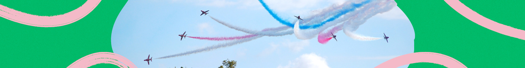 Image of RAF red arrows