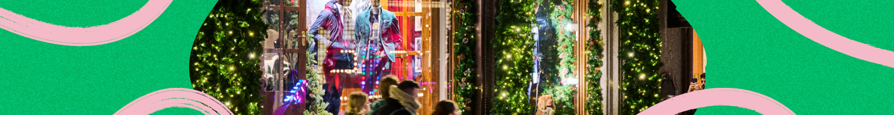 Christmas shopping in London