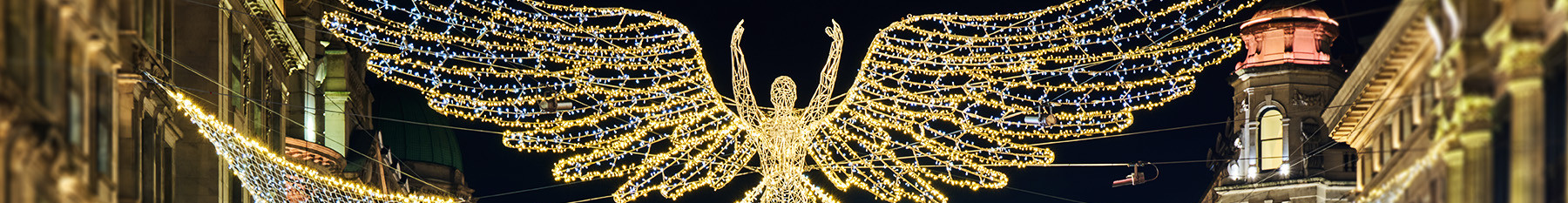 Christmas lights in London
