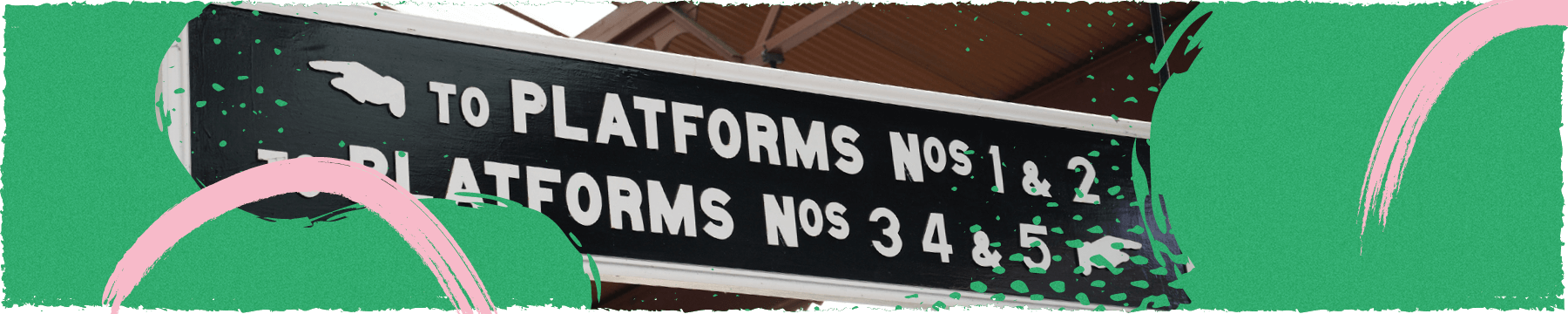 Platform signage