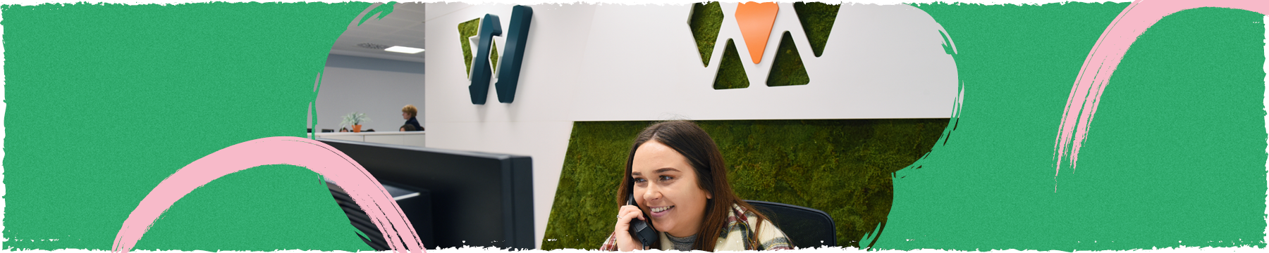 Woman on the telephone in an office 