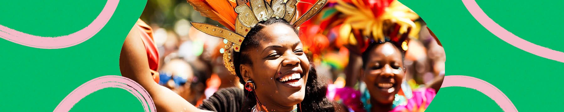 Notting hill carnival performer