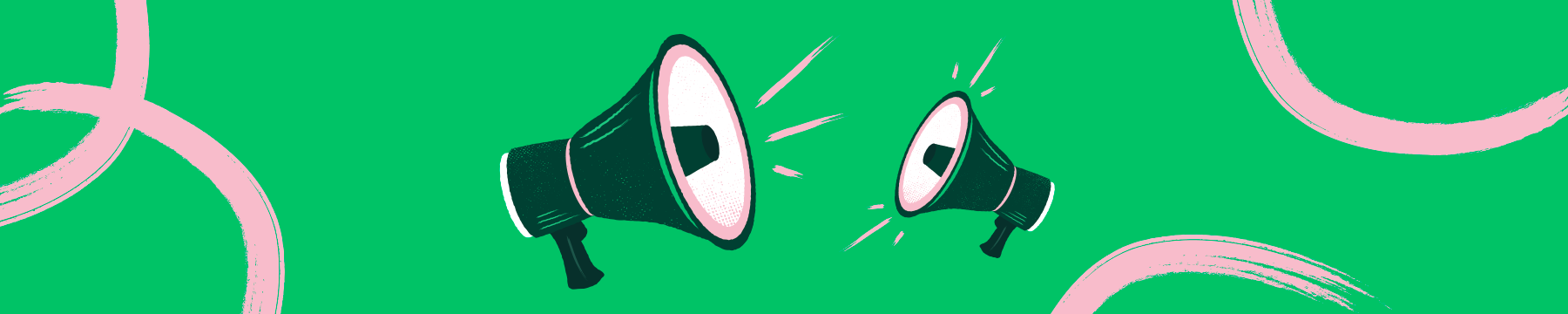 Megaphone icon graphic