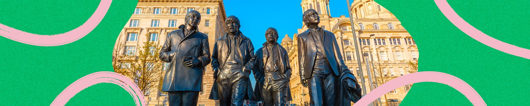 The Beatles Statue in Liverpool