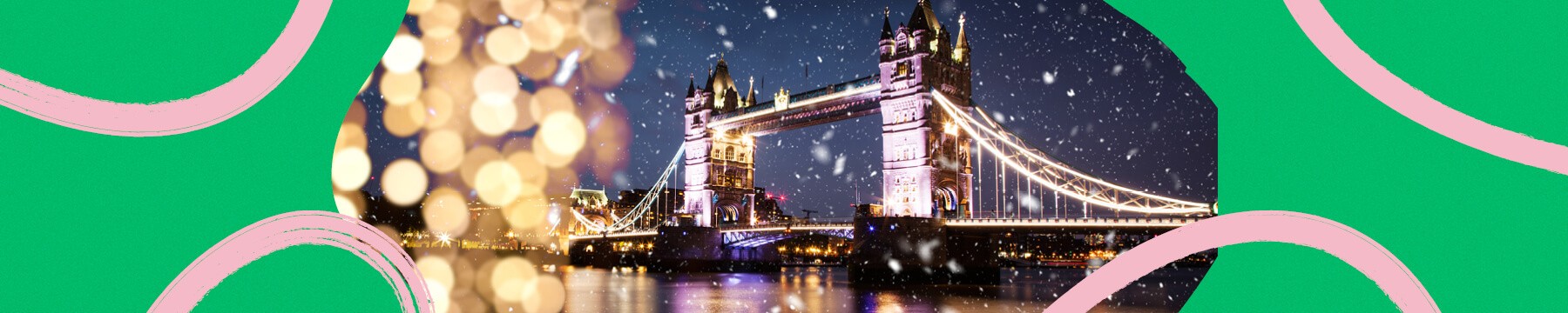 London Bridge during Christmas