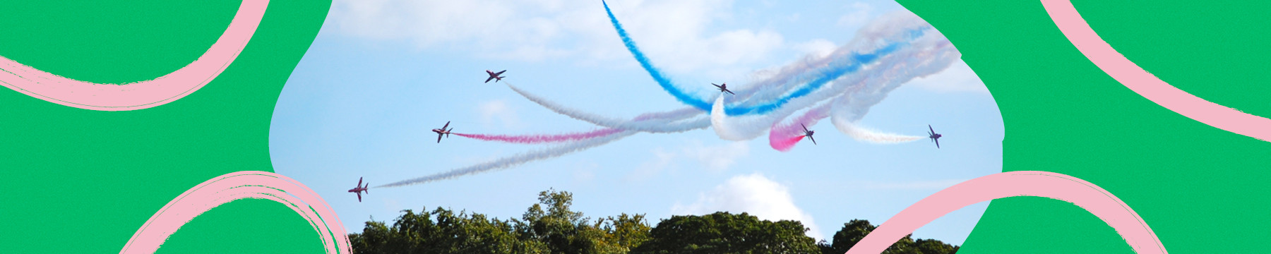 Image of RAF red arrows