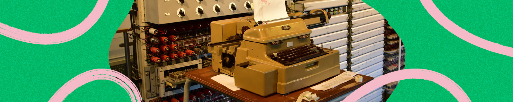 Colossus digital computer at Bletchley Park