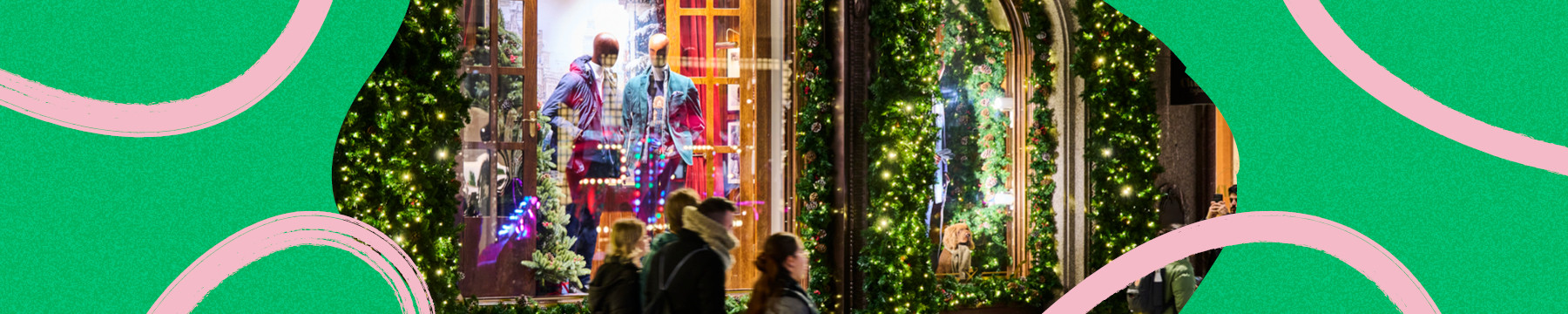 Christmas shopping in London