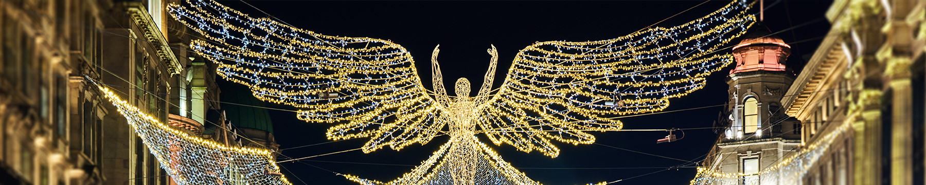 Christmas lights in London