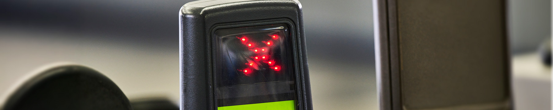Gateline with a no entry icon