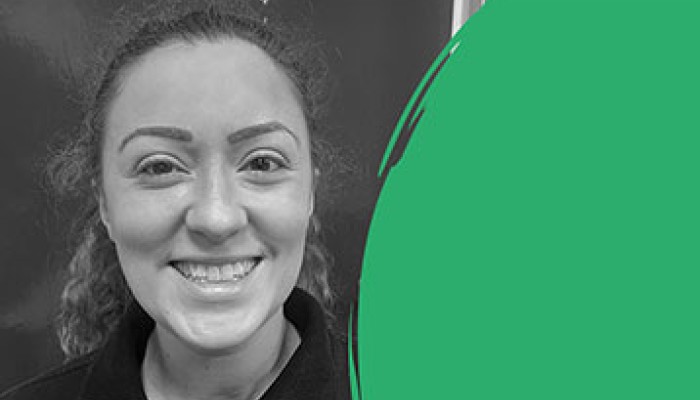 Image of Laura Bogojevic smiling for National Apprenticeship Week 