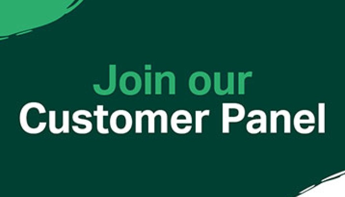 Join our customer panel