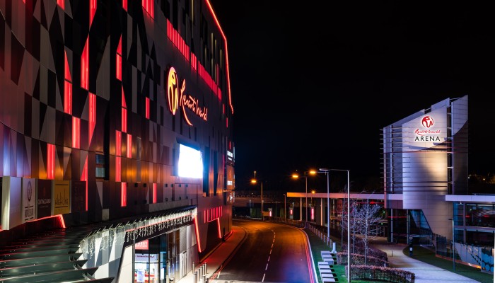 Resorts World Arena by Train