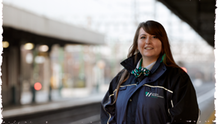 Female revenue protection officer