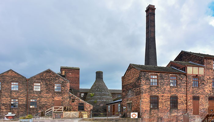 Potteries in Stoke-on-Trent