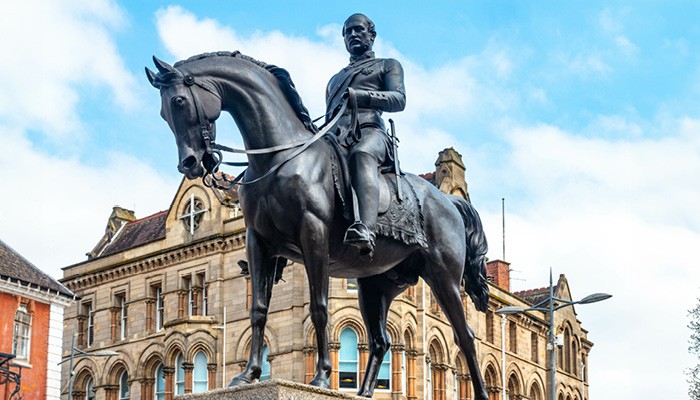 Prince Albert's Statue in Wolverhampton