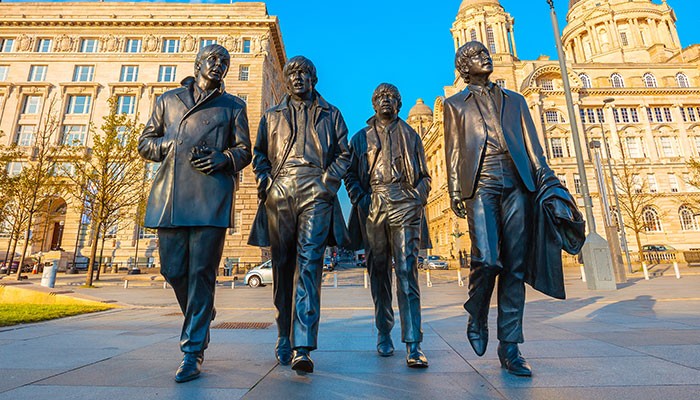 The Beatles Statue in Liverpool