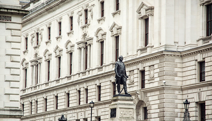 Robert Clive s statue and Churchill War Rooms