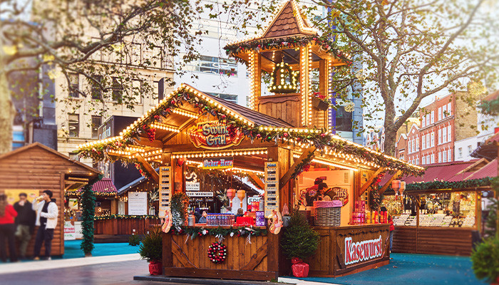London Christmas market