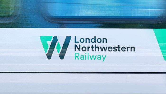 London Northwestern Railway Logo on a train 