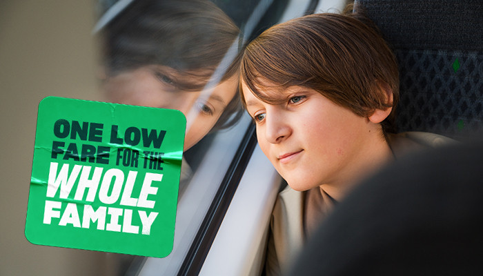 one low fare for the whole family