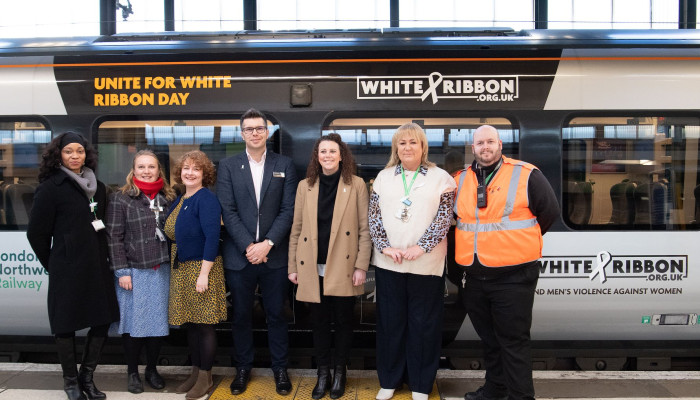 London Northwestern Railway set to inspire passengers to take White Ribbon pledge