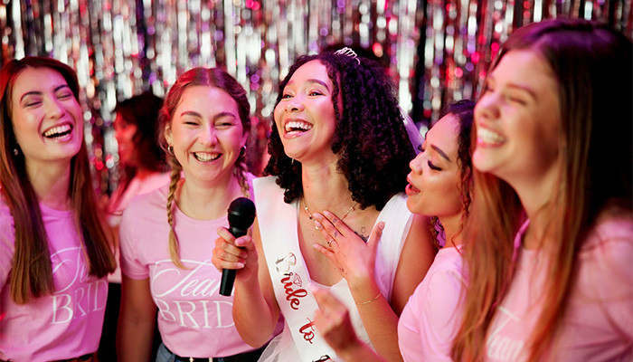 people at a hen party