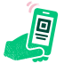 Digital season ticket icon