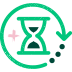 Take the slower train icon