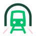 Train Leaving Tunnel Icon