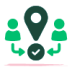 map pin point icon
