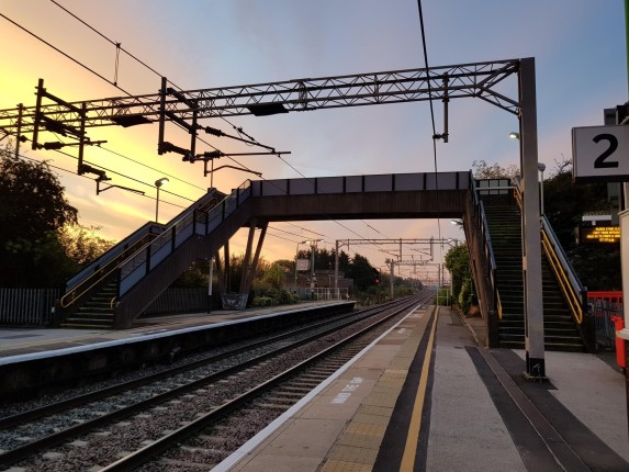 Winsford Station bridge