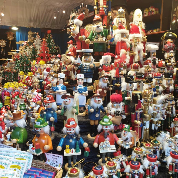 Nutcrackers on sale.