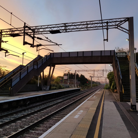 Winsford Station bridge