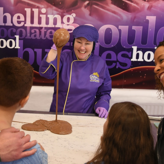 Cadbury World chocolatier