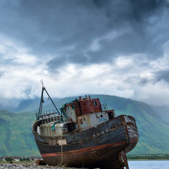 The Old Boat at Corpach