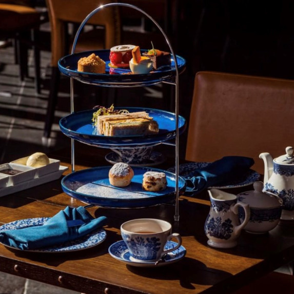 The Titanic Hotel afternoon tea.