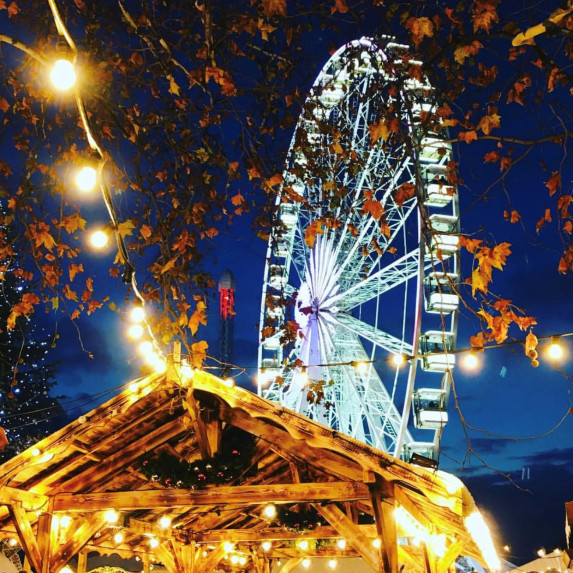 Winter Wonderland big wheel