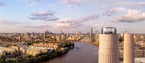 The Chimney Lift at Battersea Power Station