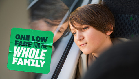 one low fare for the whole family