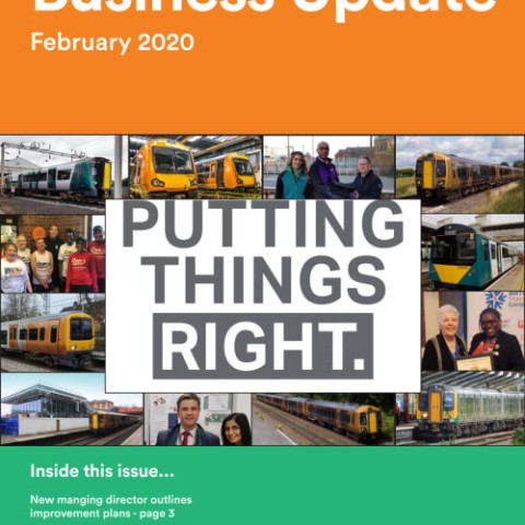 West Midlands Trains Business Update - February 2020