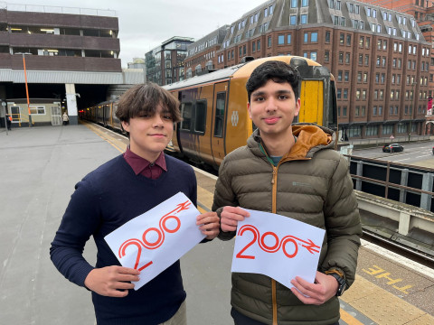 Thousands of children in Coventry, Solihull and Warwickshire challenged to travel by train to celebrate Railway 200