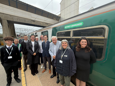 London Northwestern Railway names train in honour of Bletchley Park WW2 heroes