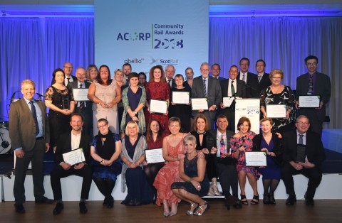 Railway station volunteers to be recognised at prestigious awards ceremony in Telford this year