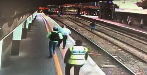 Fare-dodger who assaulted rail staff and ran down the tracks jailed
