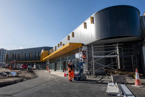 Construction of Wolverhampton station nearing completion